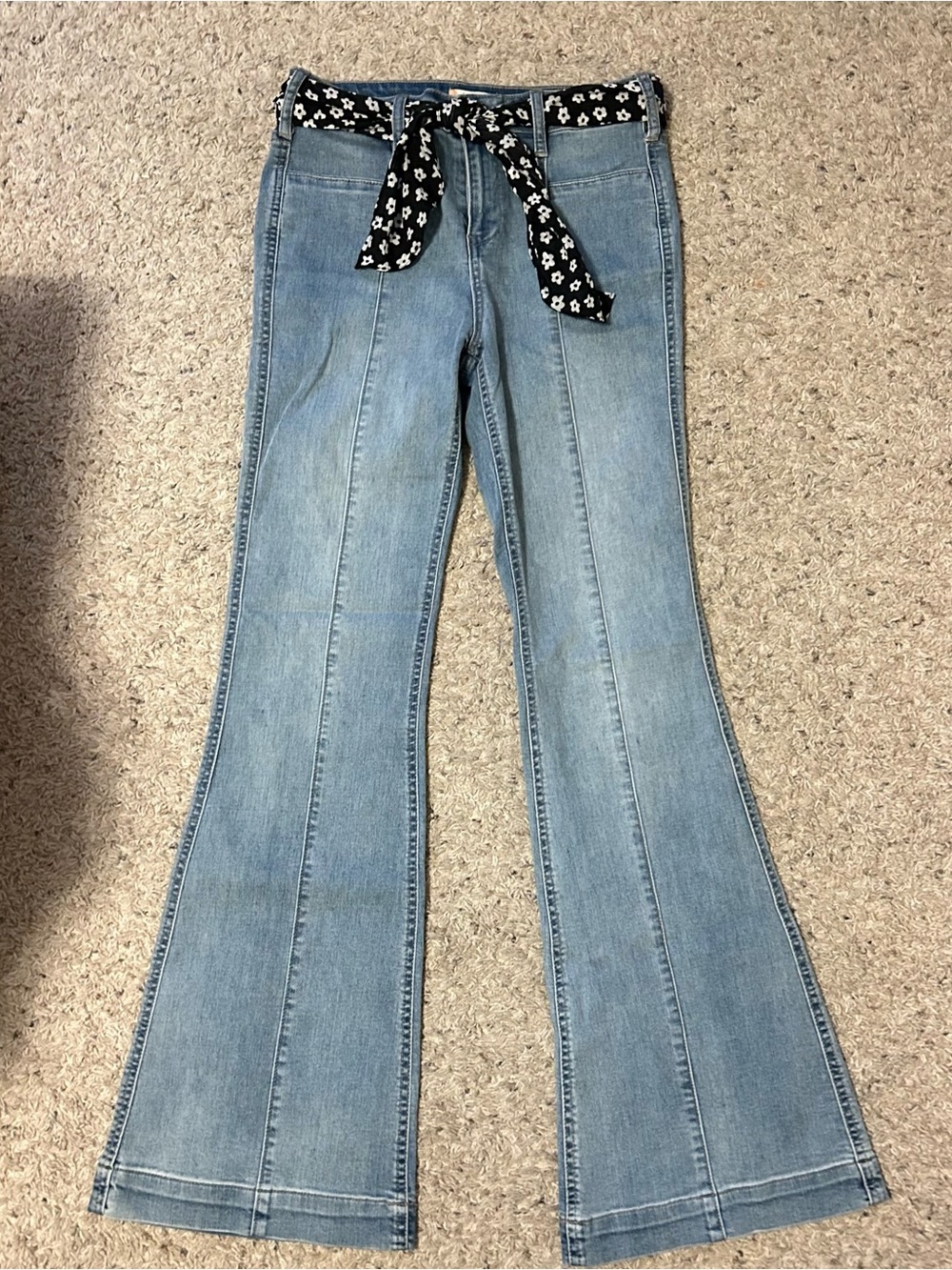 Altar’d State Flared Women’s Jeans with Belt